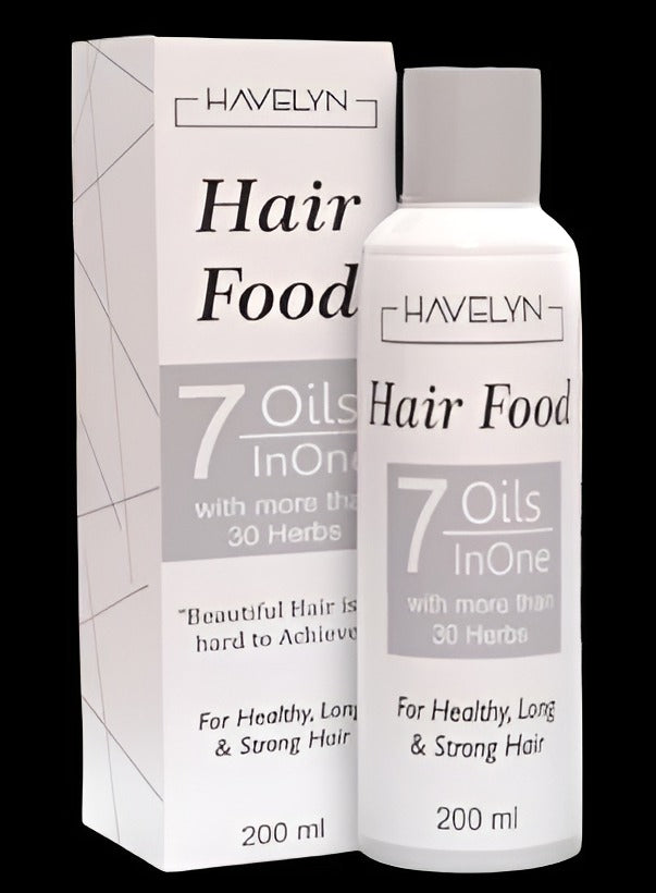 Hair Food Growth Oil | 100% Natural Formula for Men & Women