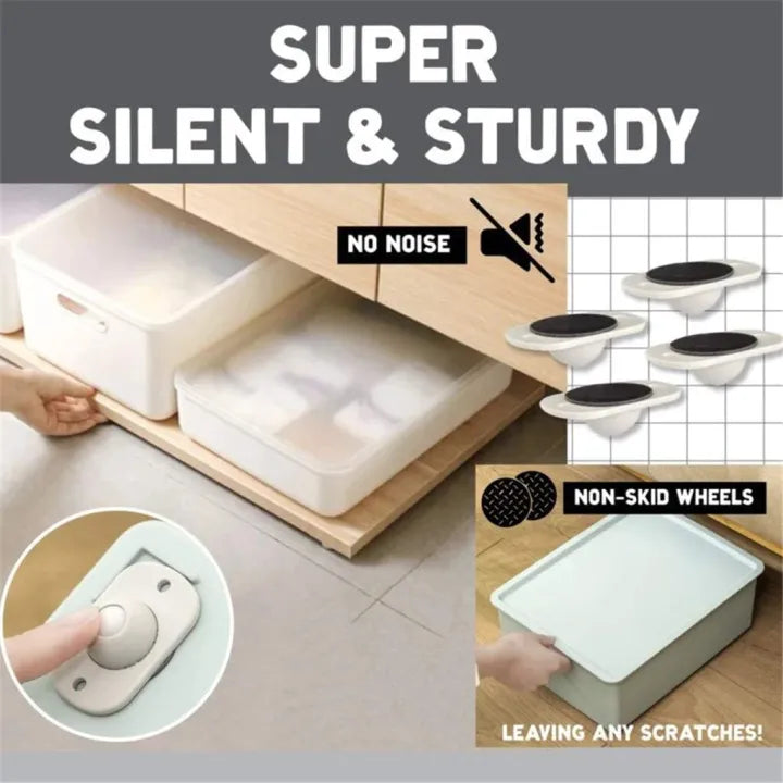 Furniture Casters & Rollers | 360° Swivel Wheels for Easy Mobility